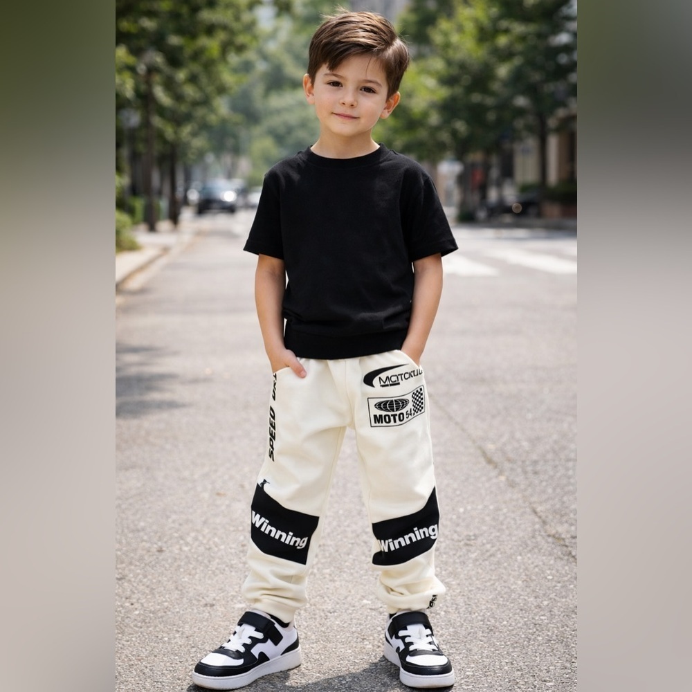 boy sweatpants only.